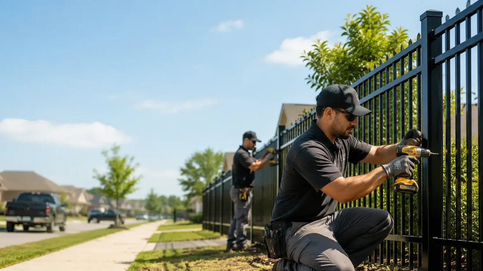 Metal Fence Installation in Ohlman, IL